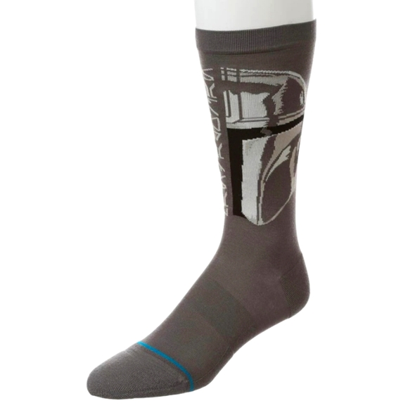 Star Wars Other - Stance x Star Wars Mandalorian traditional office casual socks gray mens large